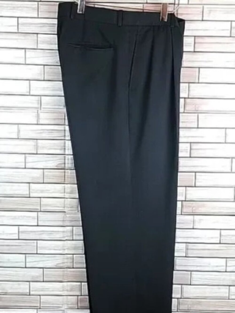 Valentino Men Wool Formal Trousers NAVY SIZE IT 56 MEASURED 38 INCH US LINED